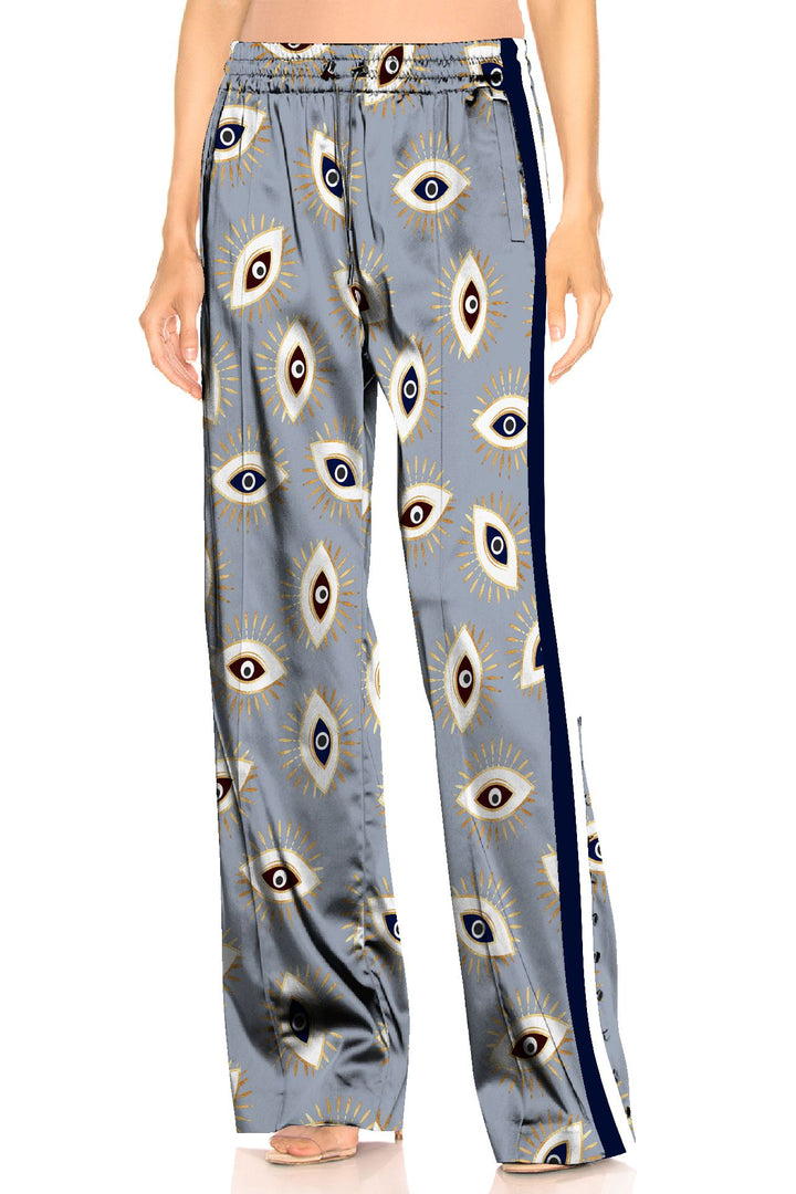 "Kyle X Shahida" "silk wide leg pants" "printed wide leg pants" "ladies wide leg dress pants"