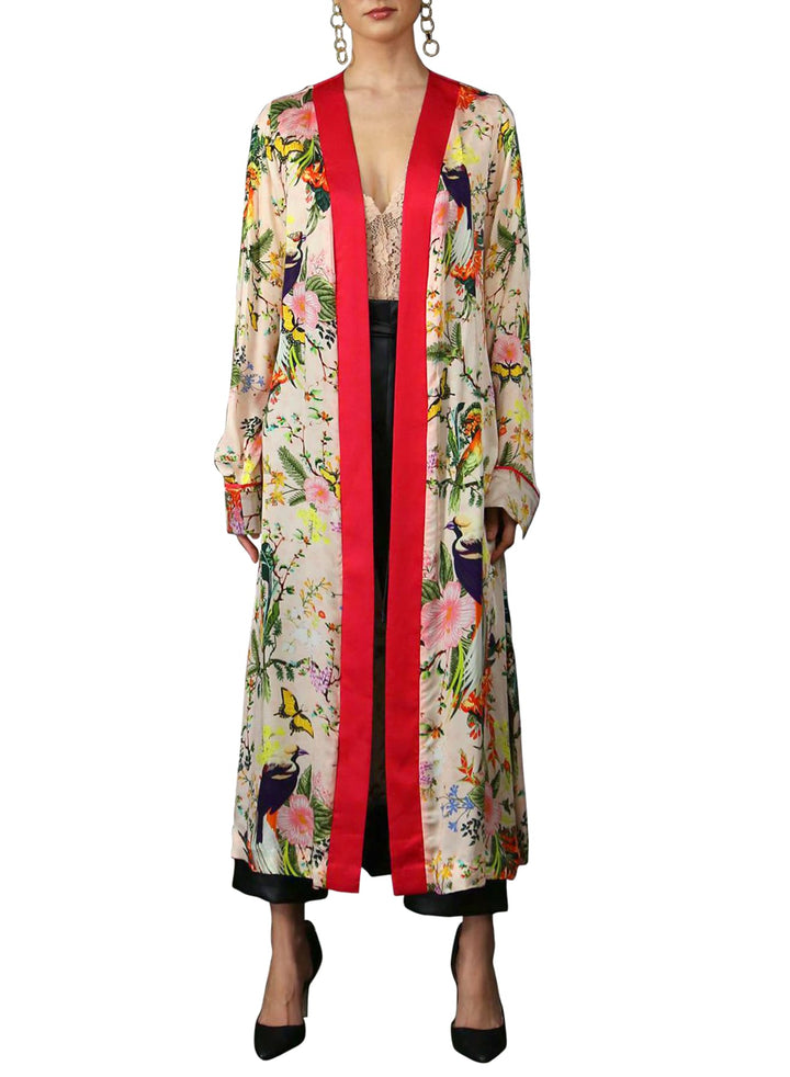 "long silk robe" "Kyle X Shahida" "womens kimono robes" "sexy silk robe" "hot pink silk robe" "Kyle Richards"