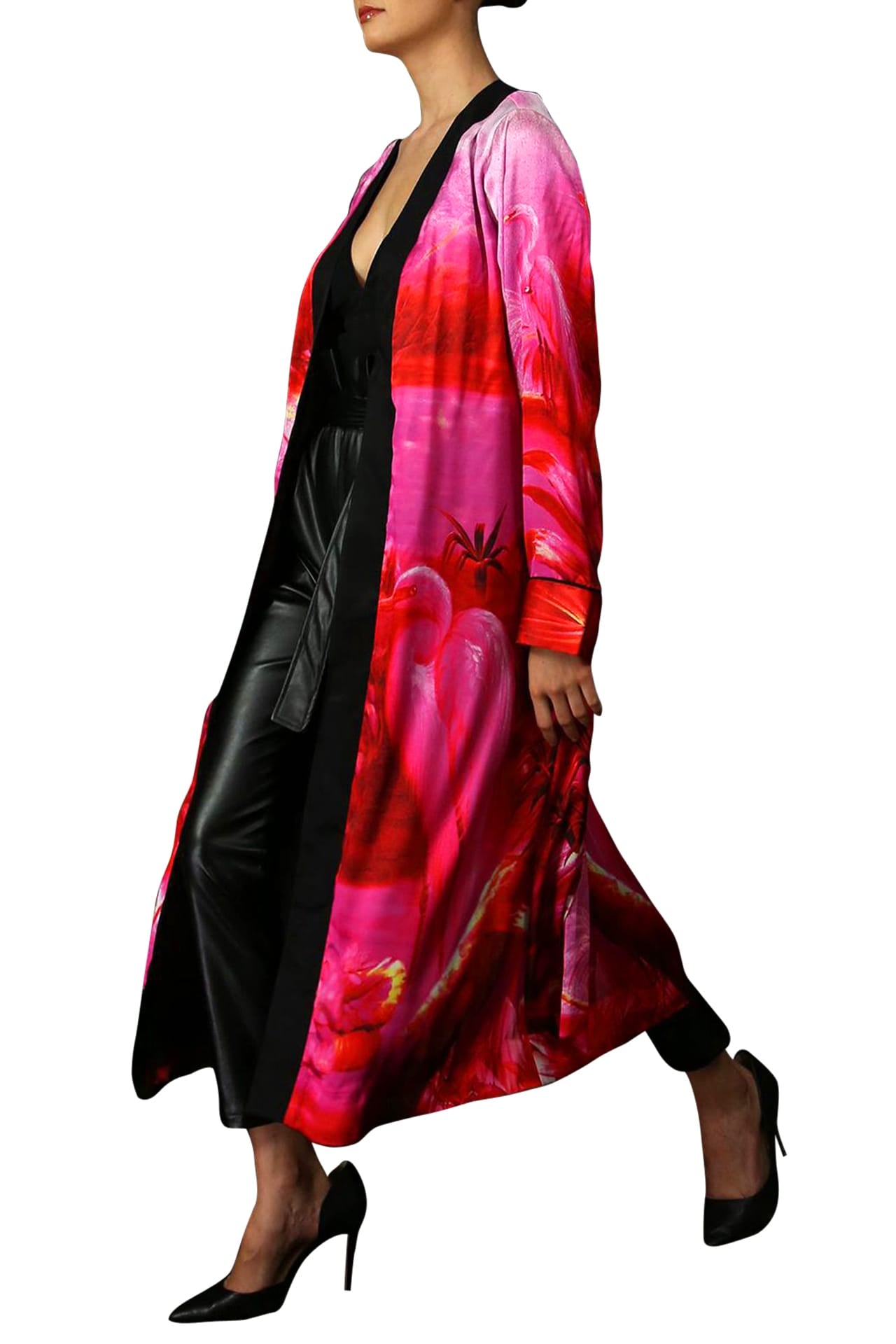 "Kyle X Shahida" "robe silk kimono" "sexy silk robe" "beautiful kimono" "pink silk robe" "Kyle Richards Store"