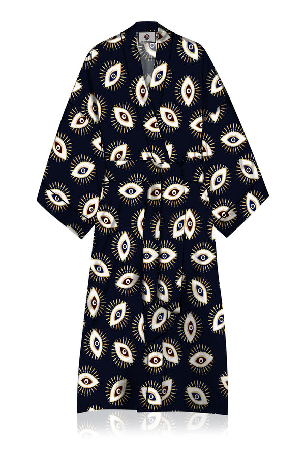 "sexy black robe" "Kyle X Shahida" "kimono short dresses" "women's short kimono"