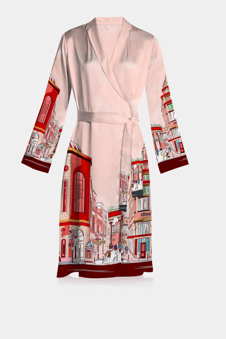 silk kimono robes for women,
kimono silk robes for women, 
Rodeo Drive Print, Kyle X Shahida,