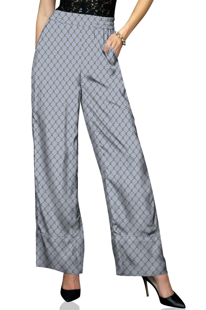 "light grey pants women's" "plazzo pant for women" "womens plazzo pants" "Kyle X Shahida"