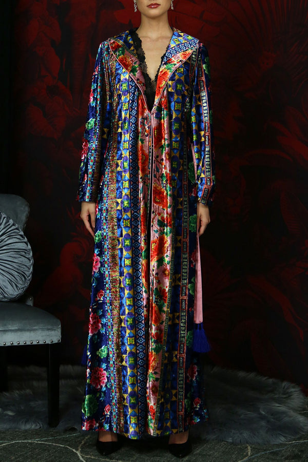 Wildflower Carousel Long Robe