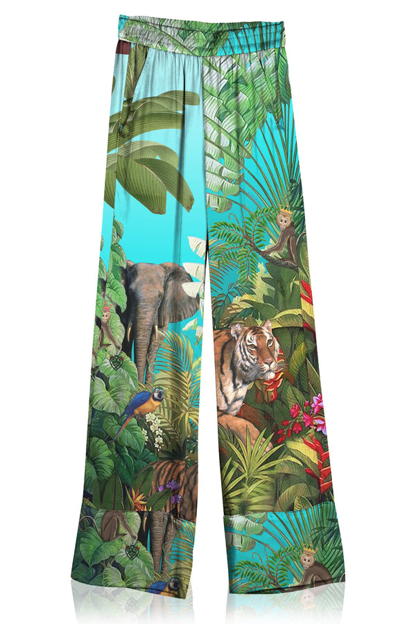 Dark Forest Print Pants