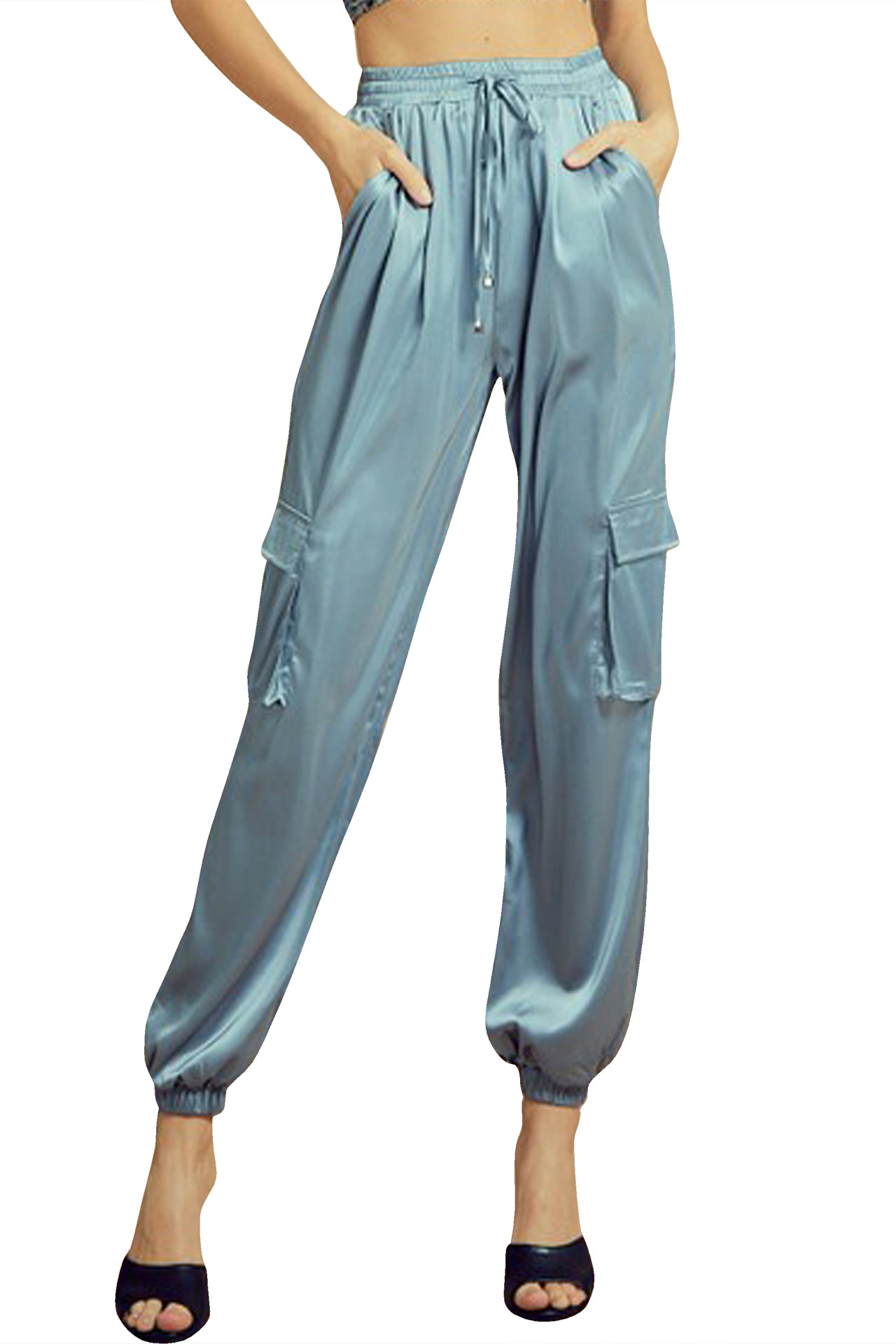 Past Curfew Cargo Pant - Slate Blue | Pants for women, High waisted dress  pants, Fashion nova pants