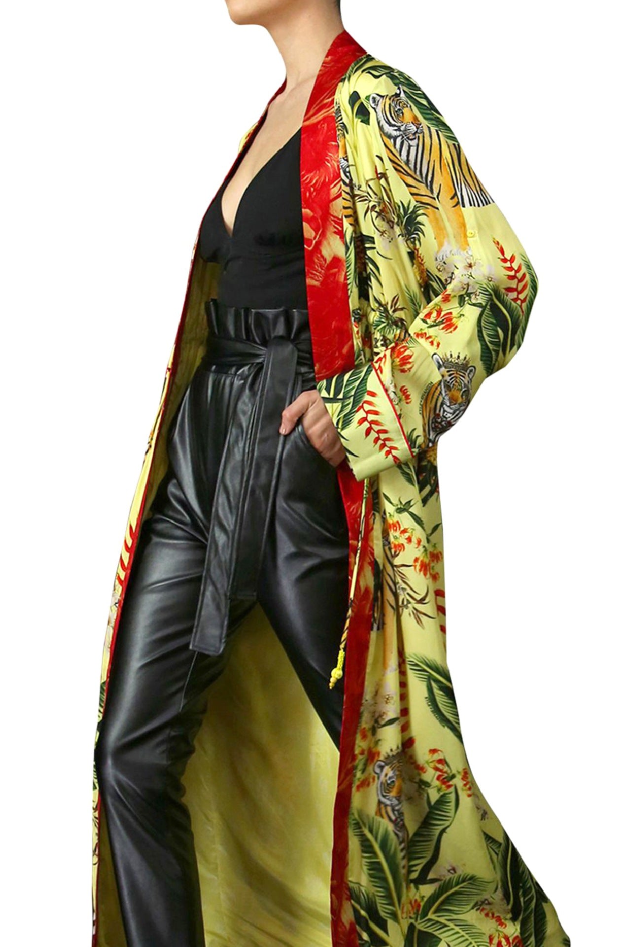 long kimono robe,
full length robe,
designer robe womens,
Kyle Richards,
Kyle X Shahida,