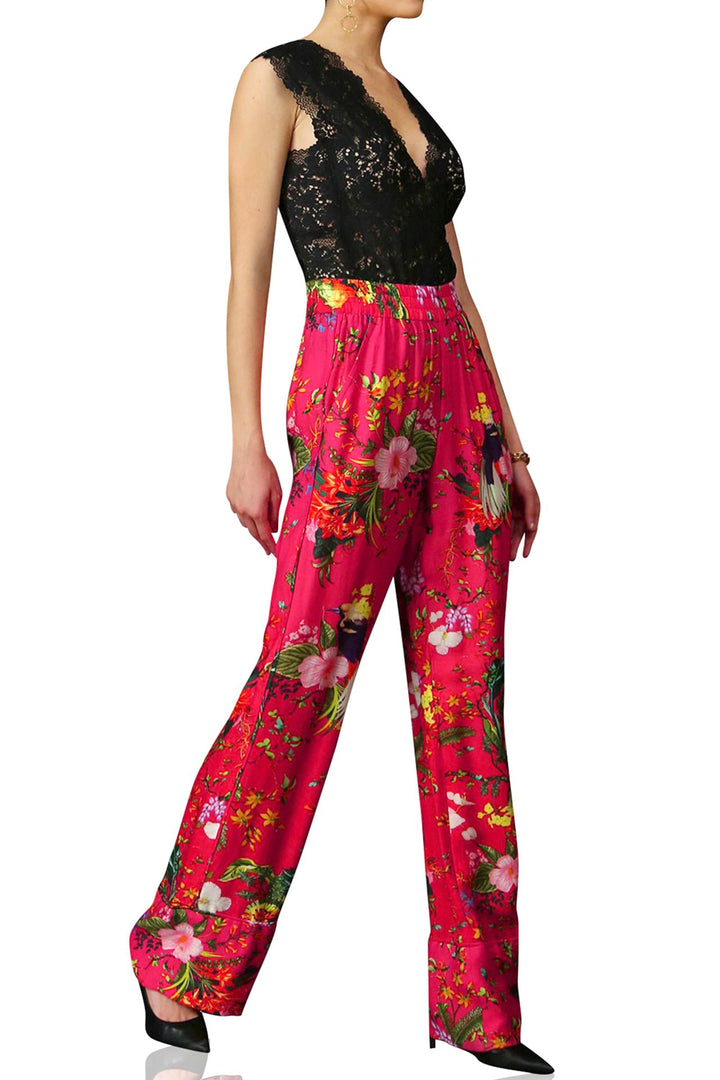 Kyle-Printed-High-Waist-Silk-Pants