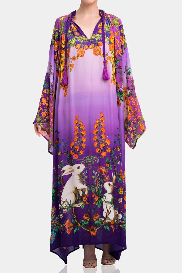 Full Sleeve Long Kaftan Dress