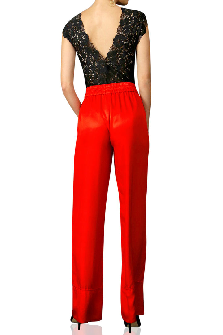 Women-Red-Designer-Silk-Pants-Kyle-Richard