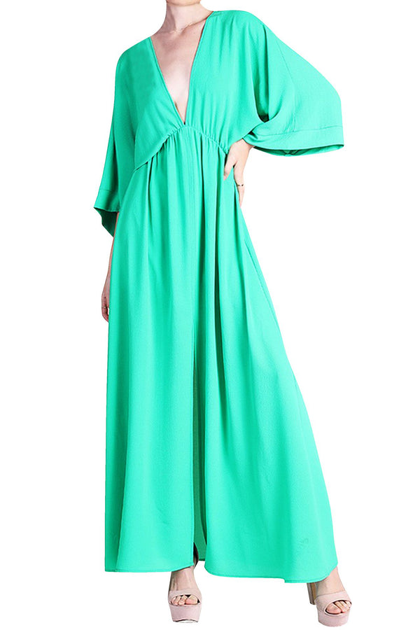 Green Maxi Dress for Women