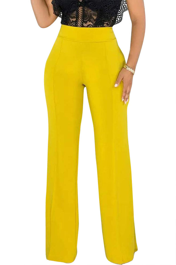 Yellow Women Pant