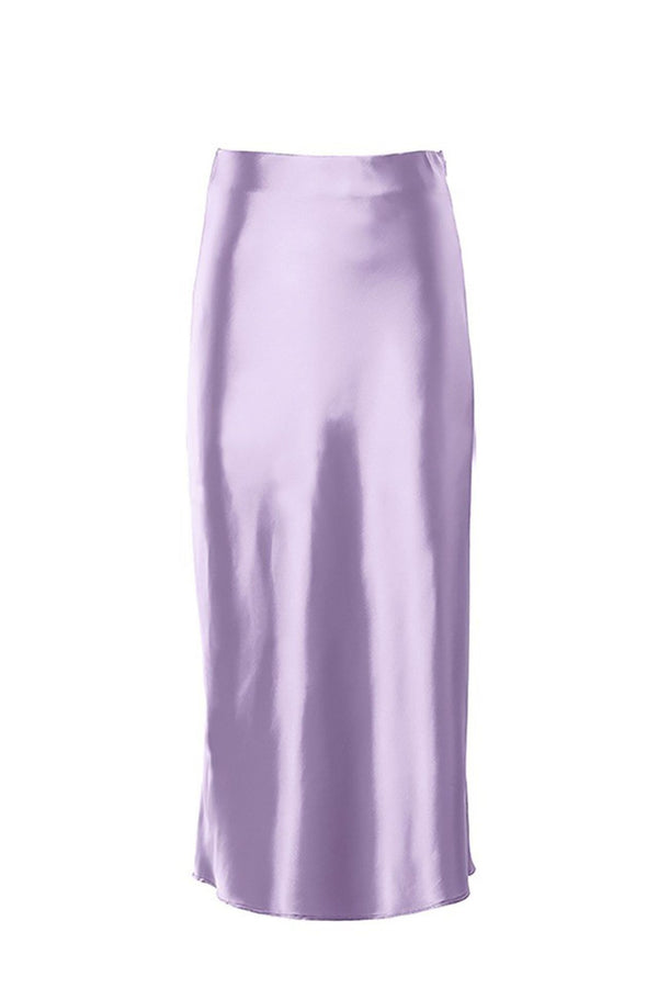 Women Maxi Skirt in Purple