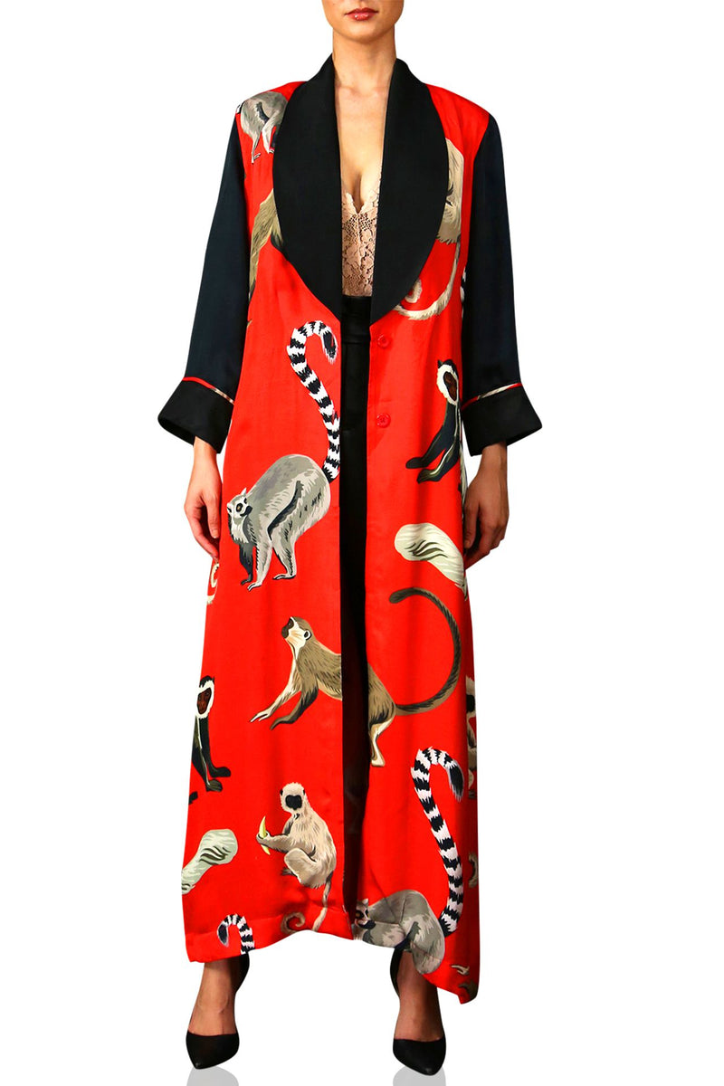 Long Printed Robe Kyle x Shahida