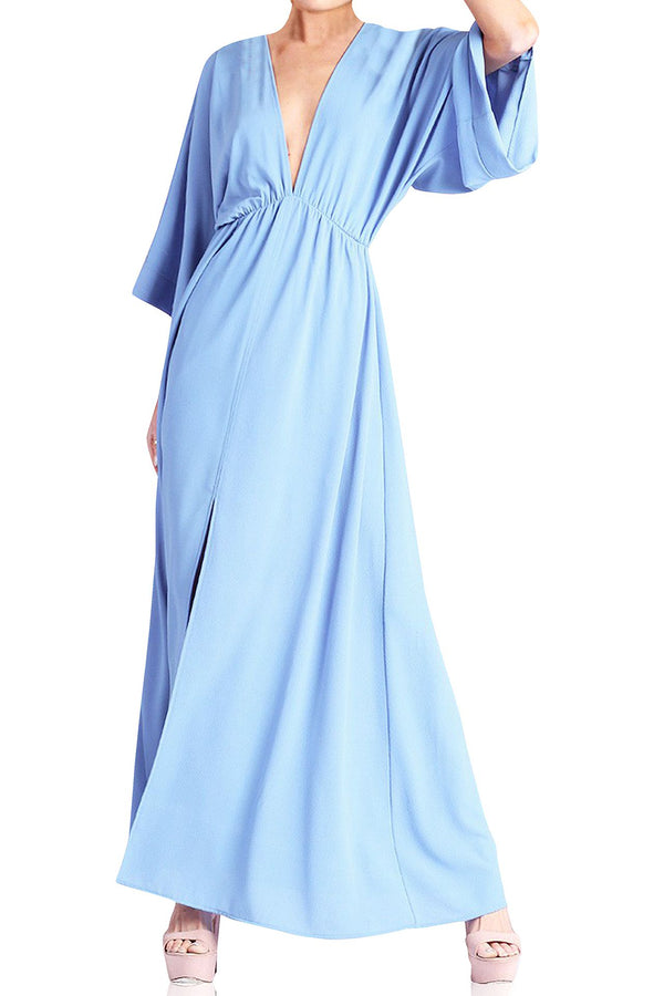 Long Maxi Wrap Dress for 2022