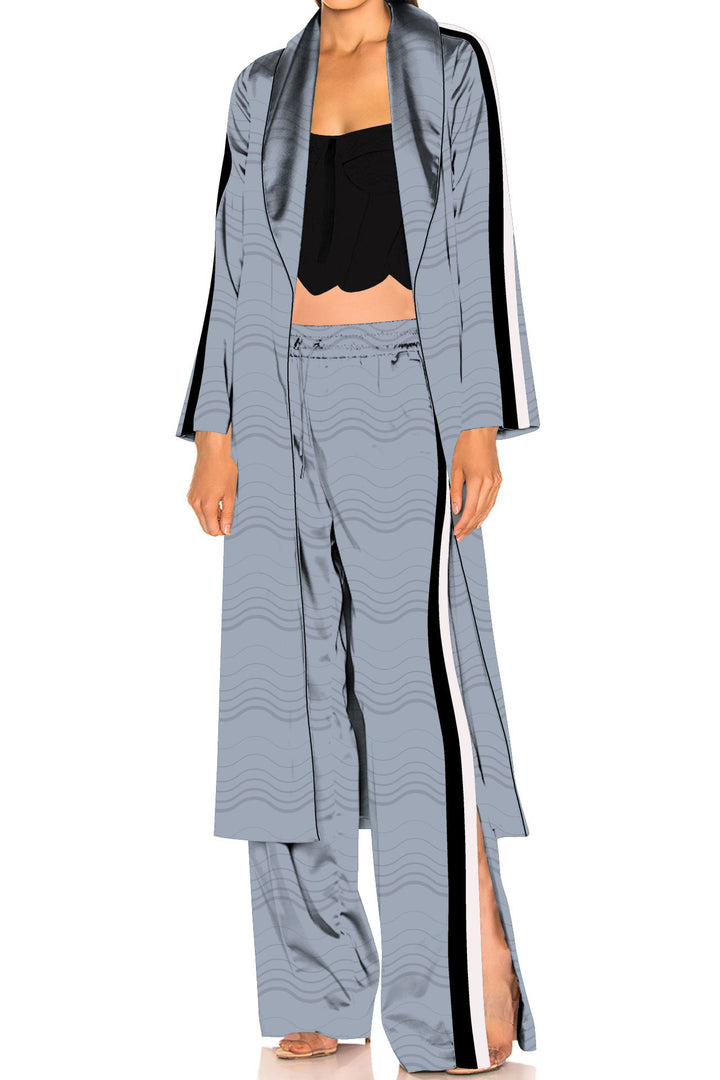 Kyle X Shahida,
two piece lounge set womens,
silk satin pajama set,
silk lounge set,