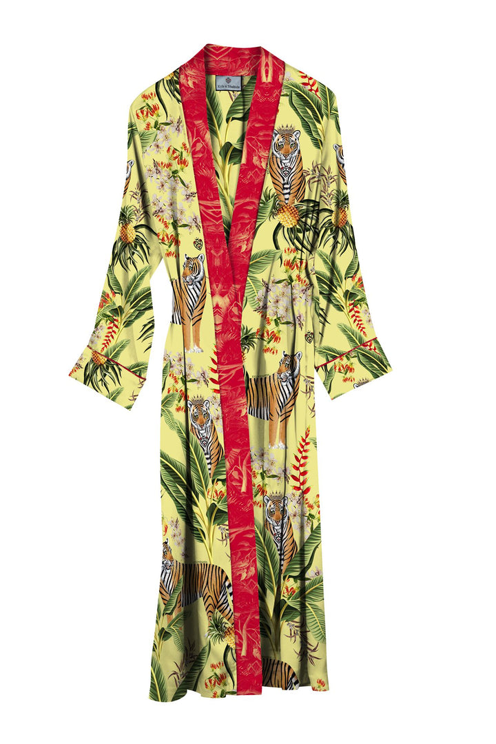 lightweight robe womens,
printed robe, ladies kimono robe,
Kyle Richards, Kyle X Shahida,