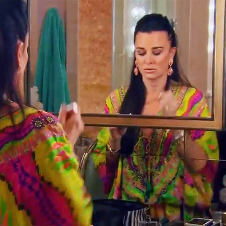 Kyle Richards Kaftan | Kyle Richards Rhobh Season Yellow Kaftan